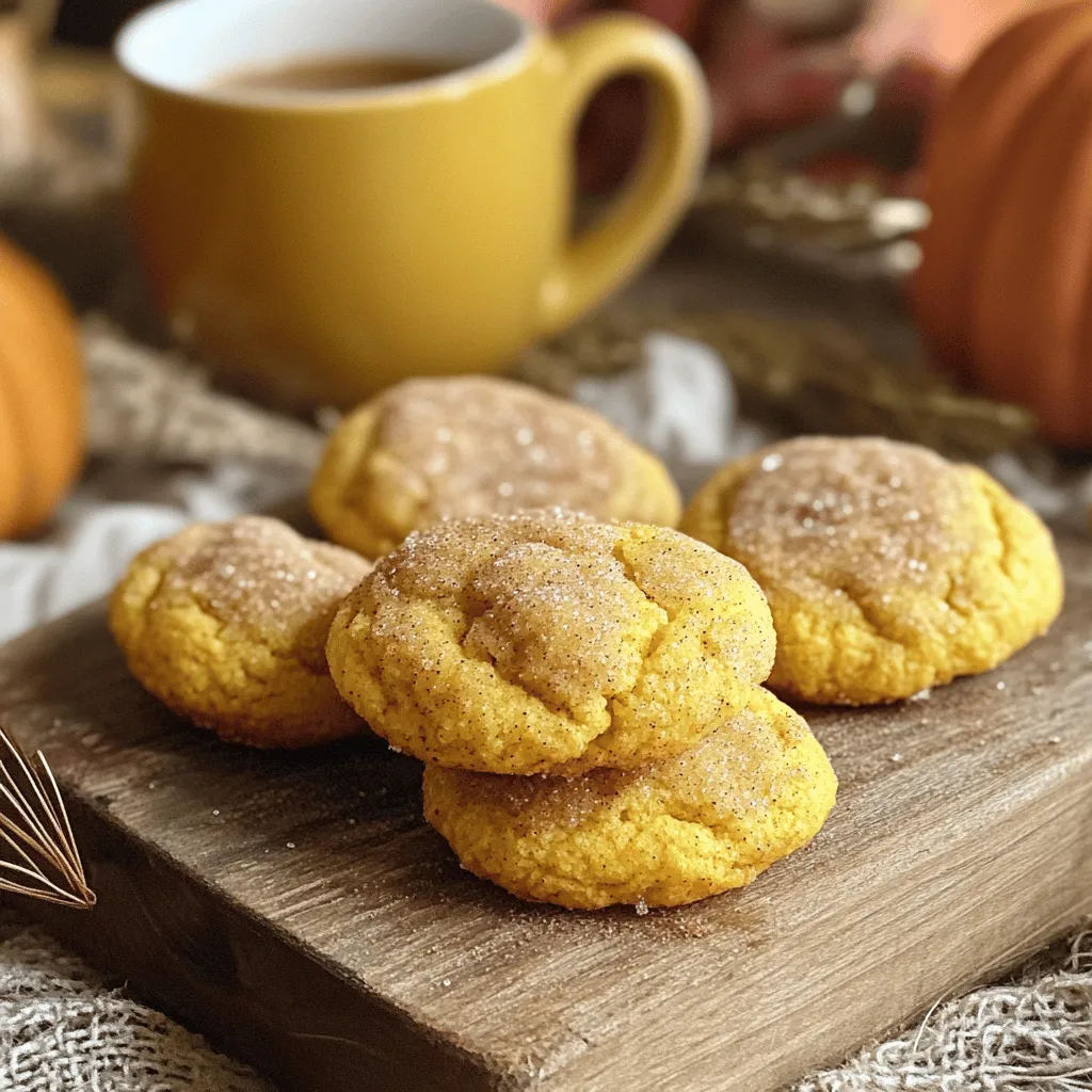 Pumpkin Spice Snickerdoodles Tasty Fall Treats