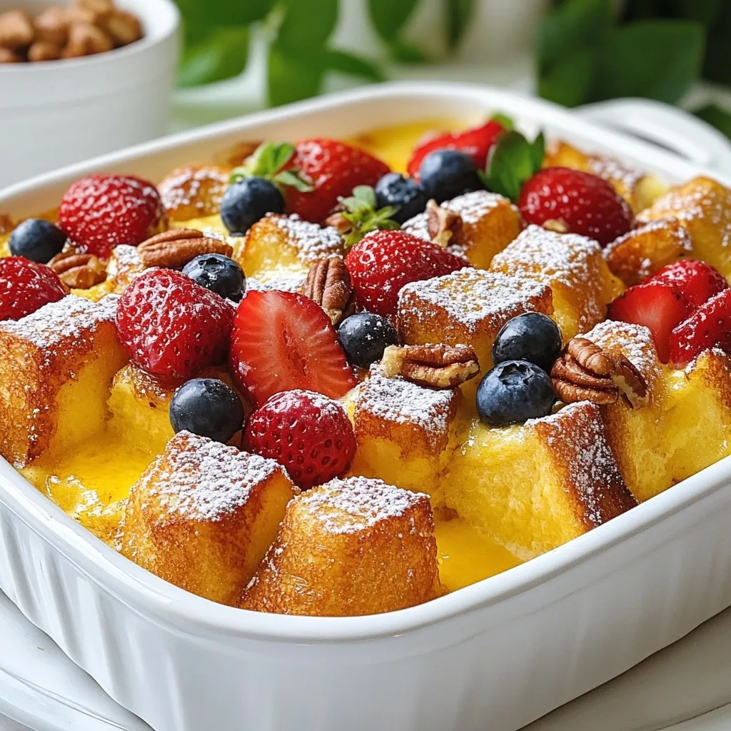 Easy French Toast Casserole Simple and Tasty Dish