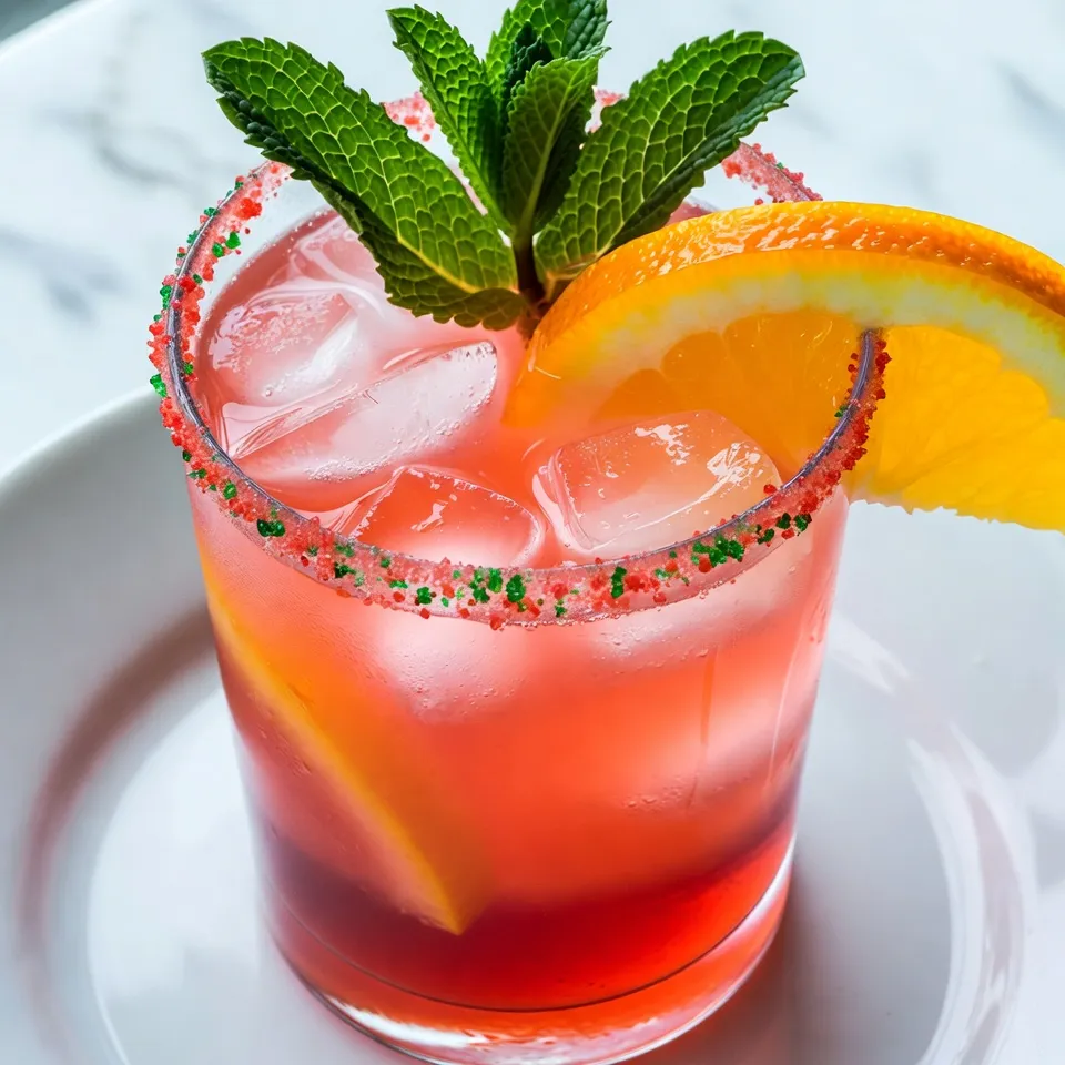 Drunken Rudolph Cocktail Festive Holiday Delight