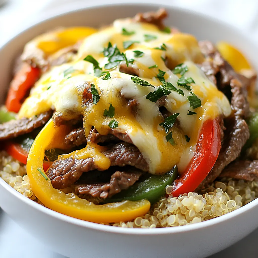 Philly Cheesesteak Power Bowls Satisfying Easy Meal