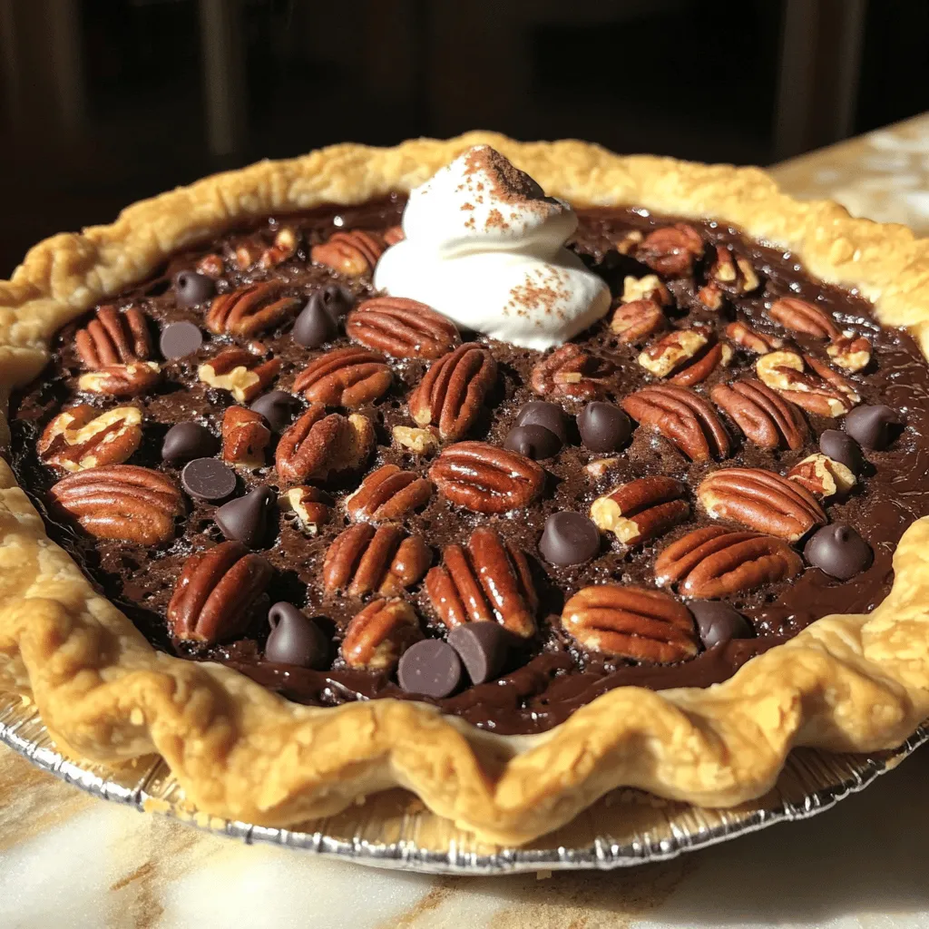 Chocolate Pecan Pie Irresistible Dessert Delight