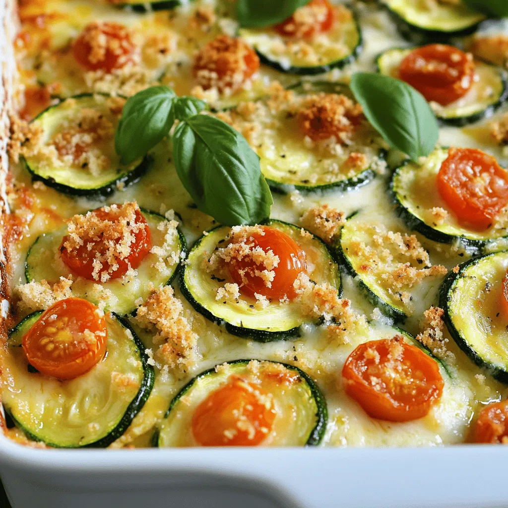 Baked Zucchini Casserole Deliciously Simple Dish