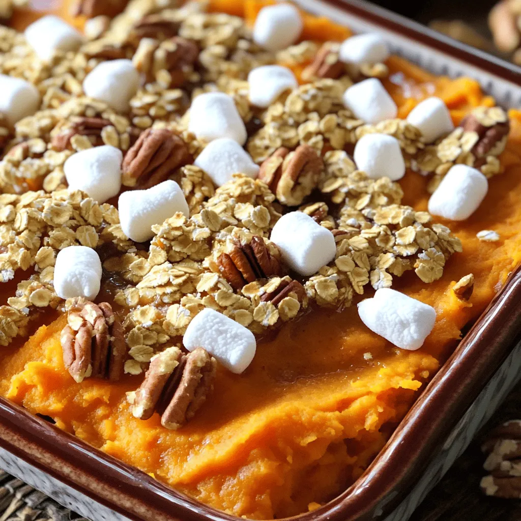 Southern Maple Sweet Potato Casserole Delight Recipe