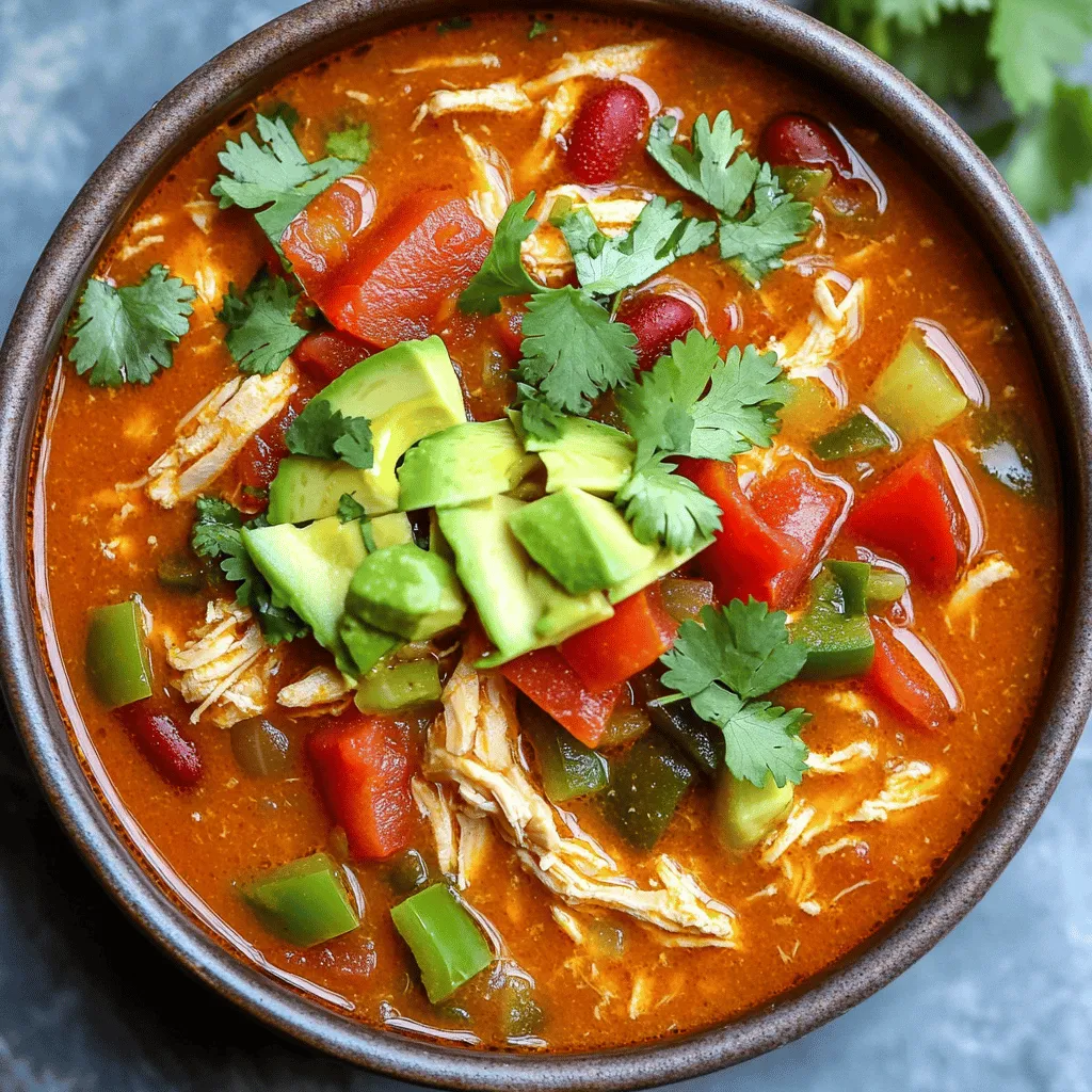 Whole30 Slow Cooker Chicken Chili Flavorful Delight