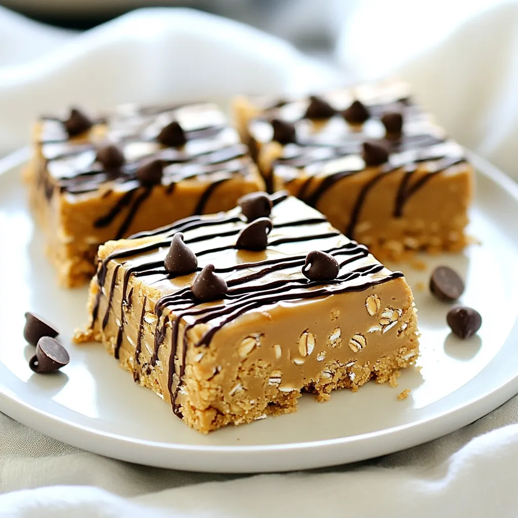 No Bake Peanut Butter Bars Easy and Delicious Treat