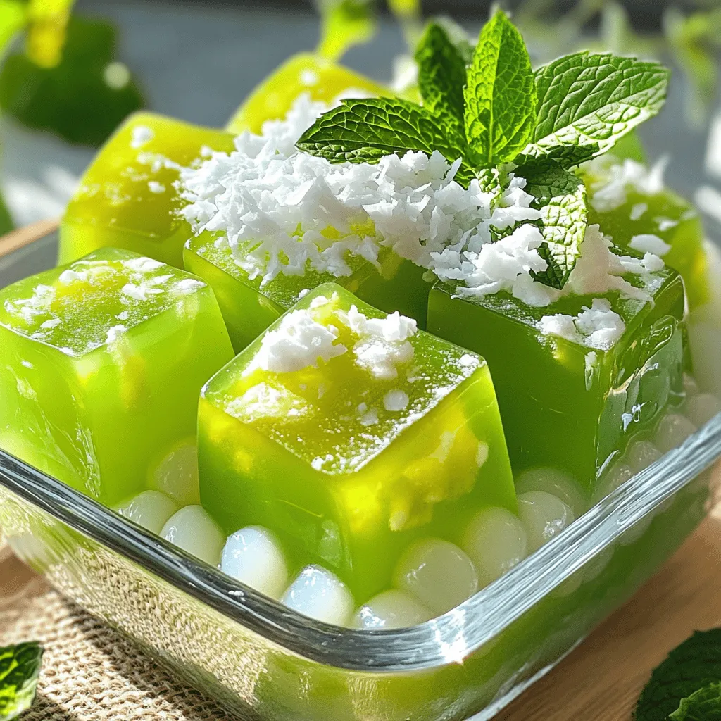 Grass Jelly Balls Delightful and Nutrient-Packed Treat