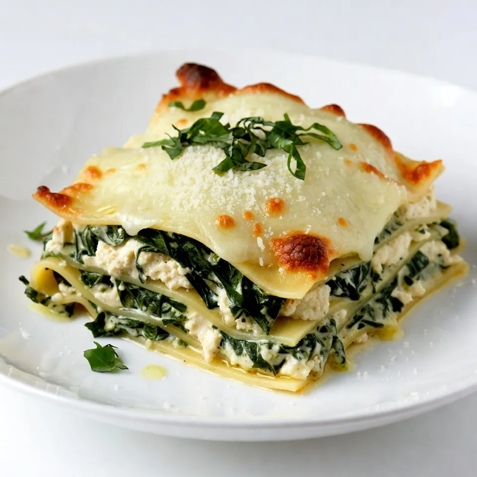 Creamy Spinach Ricotta Lasagna Easy and Tasty Dish