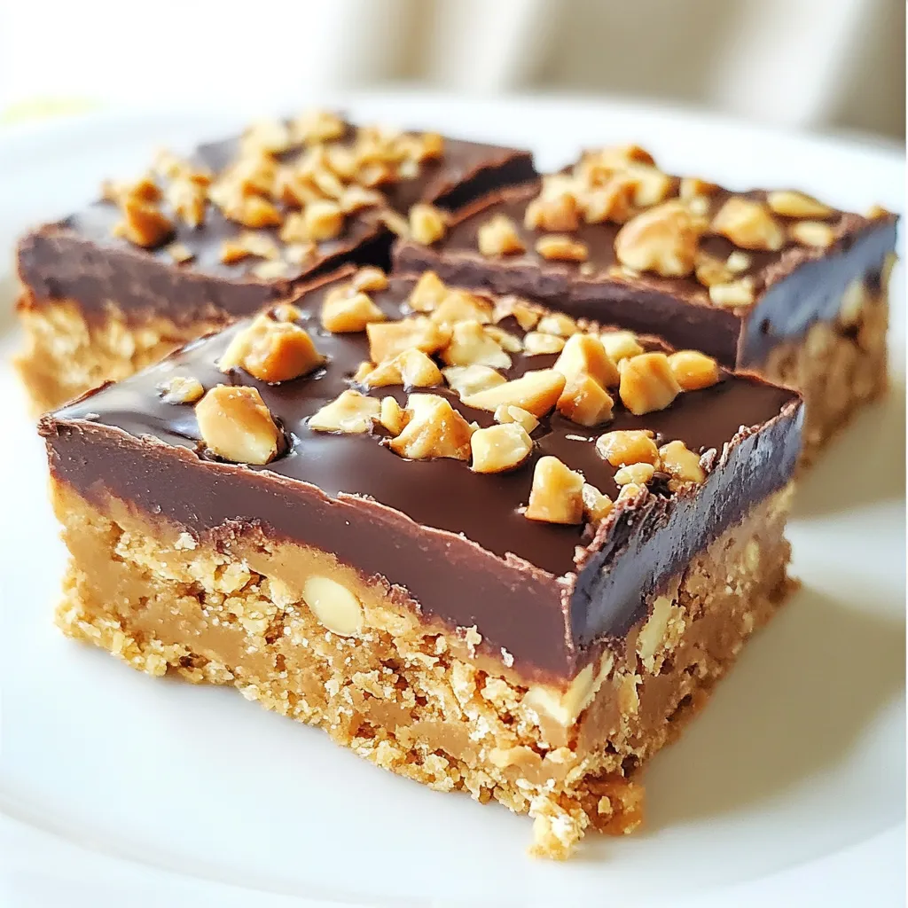 No-Bake Peanut Butter Bars Simple and Tasty Treat