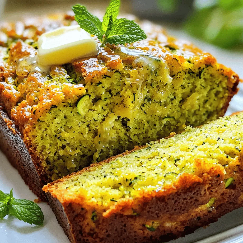 Ingredient Zucchini Bread Simple and Tasty Recipe
