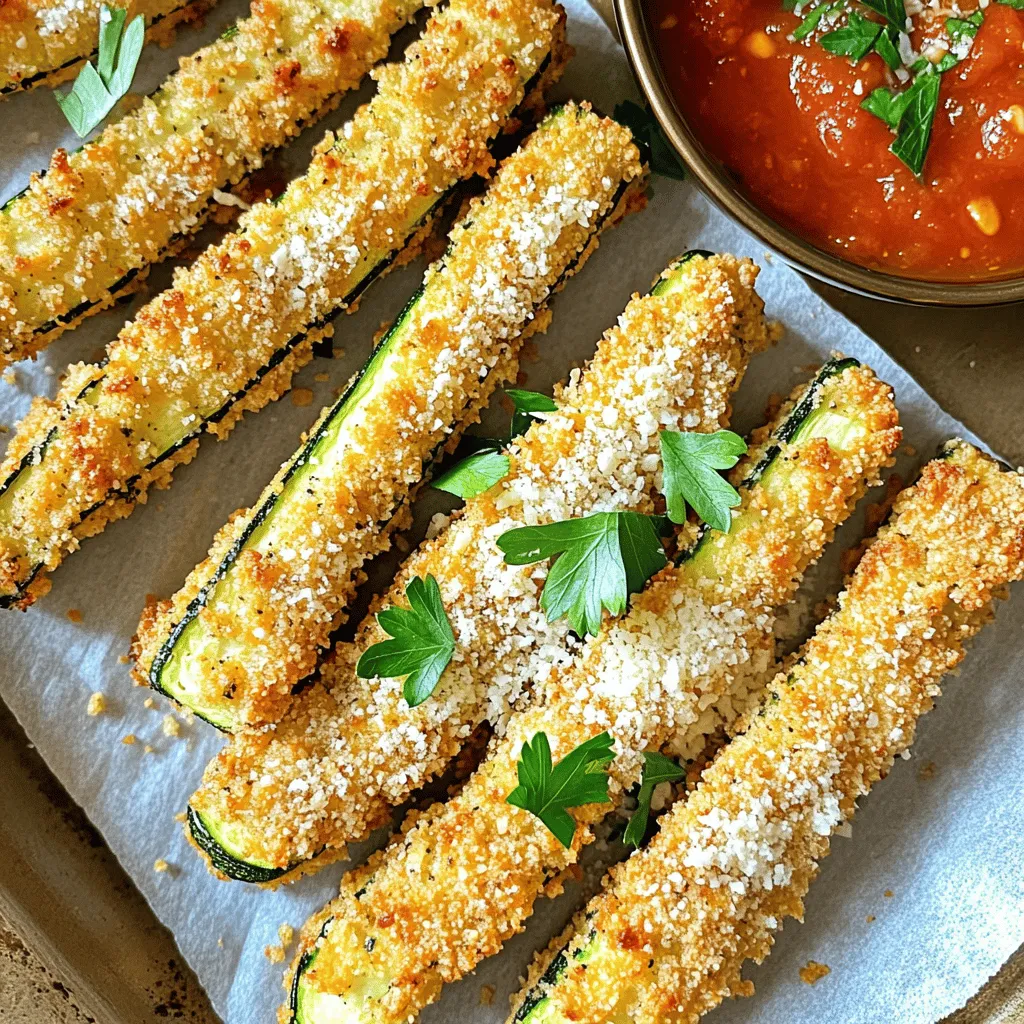 Air Fryer Parmesan Zucchini Fries Crispy Delight