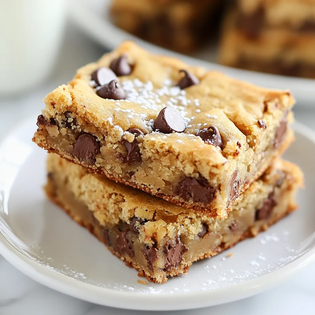 Melt-In-Your-Mouth Chocolate Chip Cookie Bars Recipe