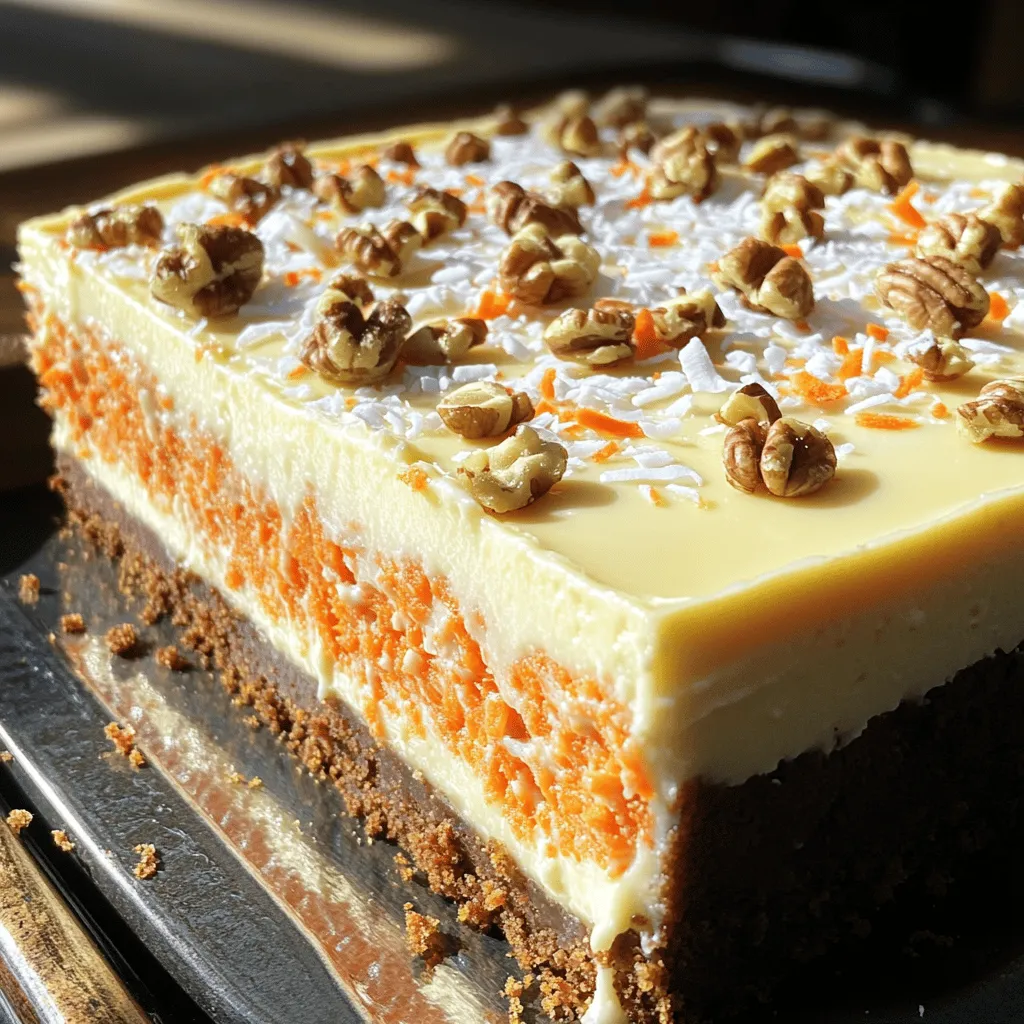 Carrot Cake Cheesecake Delightful and Simple Recipe