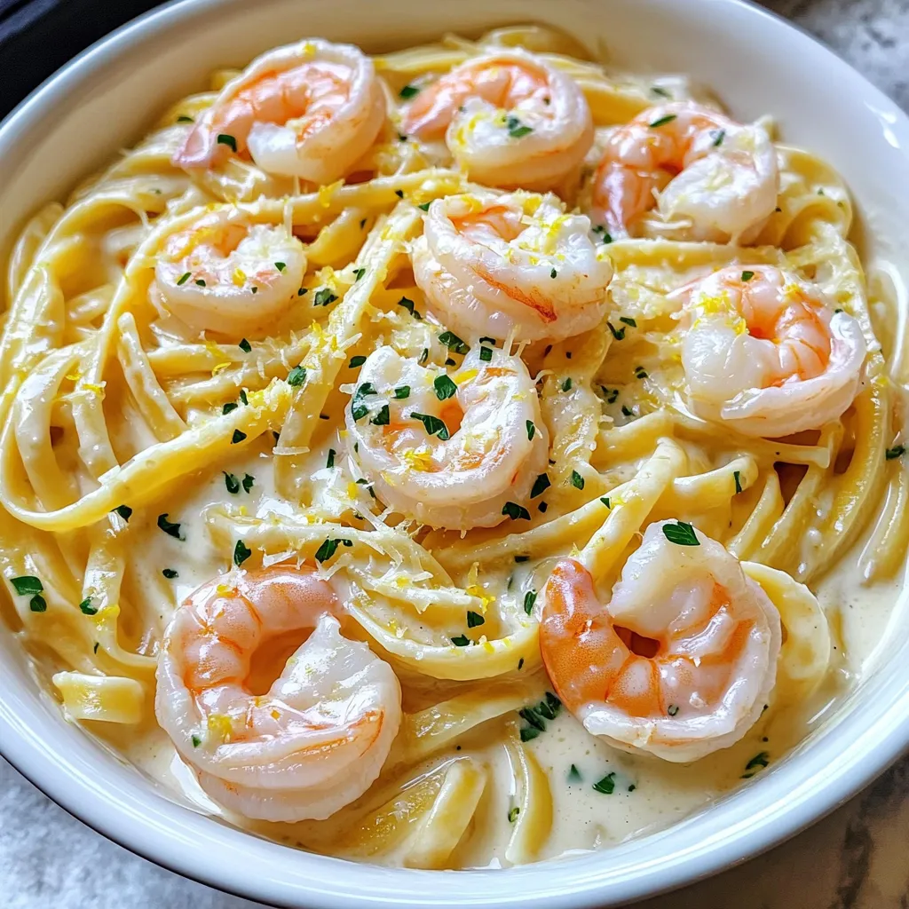Creamy Garlic Shrimp Pasta Quick and Flavorful Meal