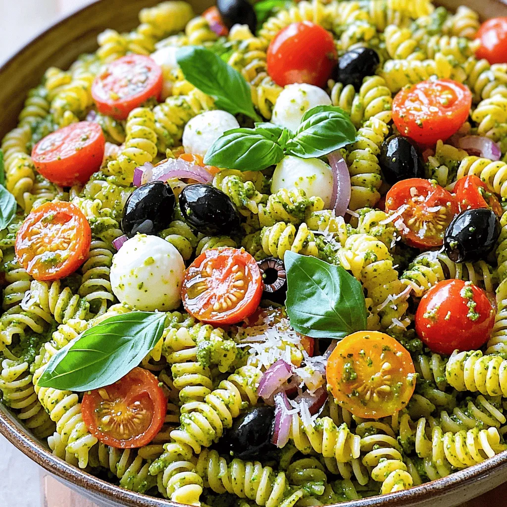 Pesto Pasta Salad Fresh and Flavorful Side Dish