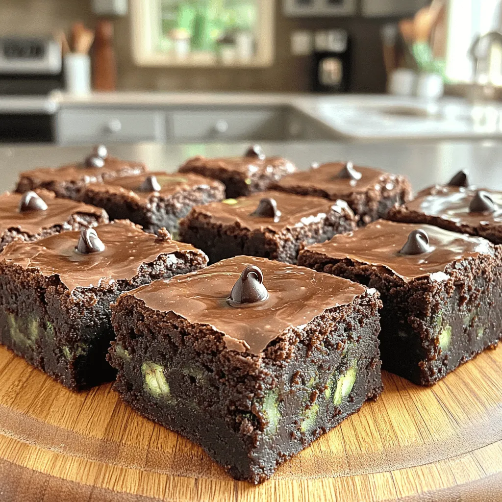 Zucchini Brownies Irresistible and Easy Dessert Recipe