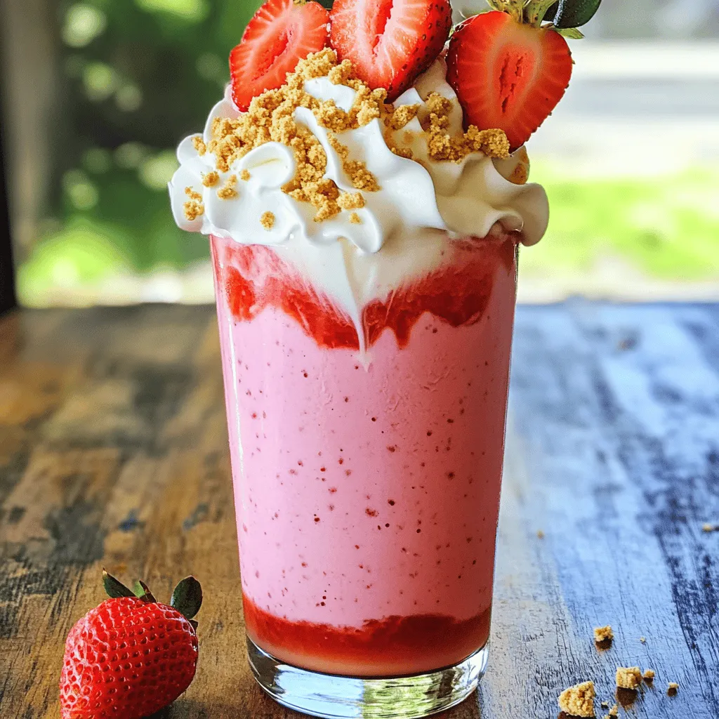 Strawberry Cheesecake Frappuccino Delightful Recipe