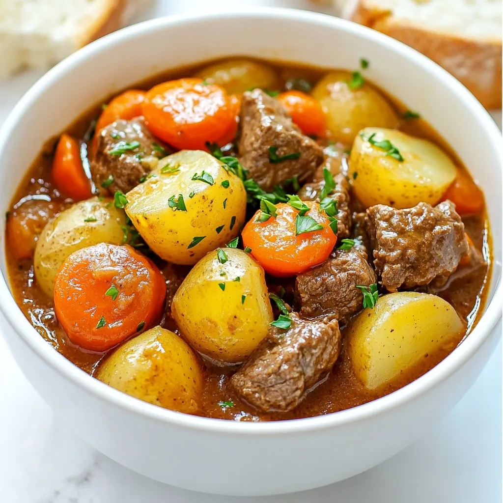 Instant Pot Beef Stew Flavorful and Hearty Meal