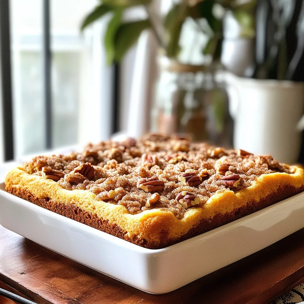 Cinnamon Streusel Coffee Cake Delightful Easy Recipe