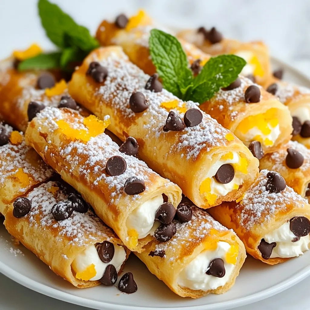 Classic Cannoli Squares Simple and Delicious Dessert