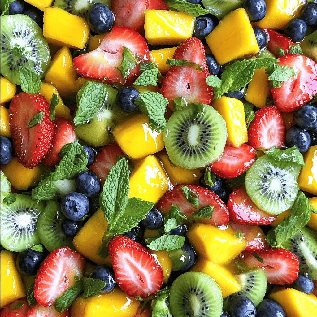 Secret Ingredient Fruit Salad Delightful and Fresh Mix