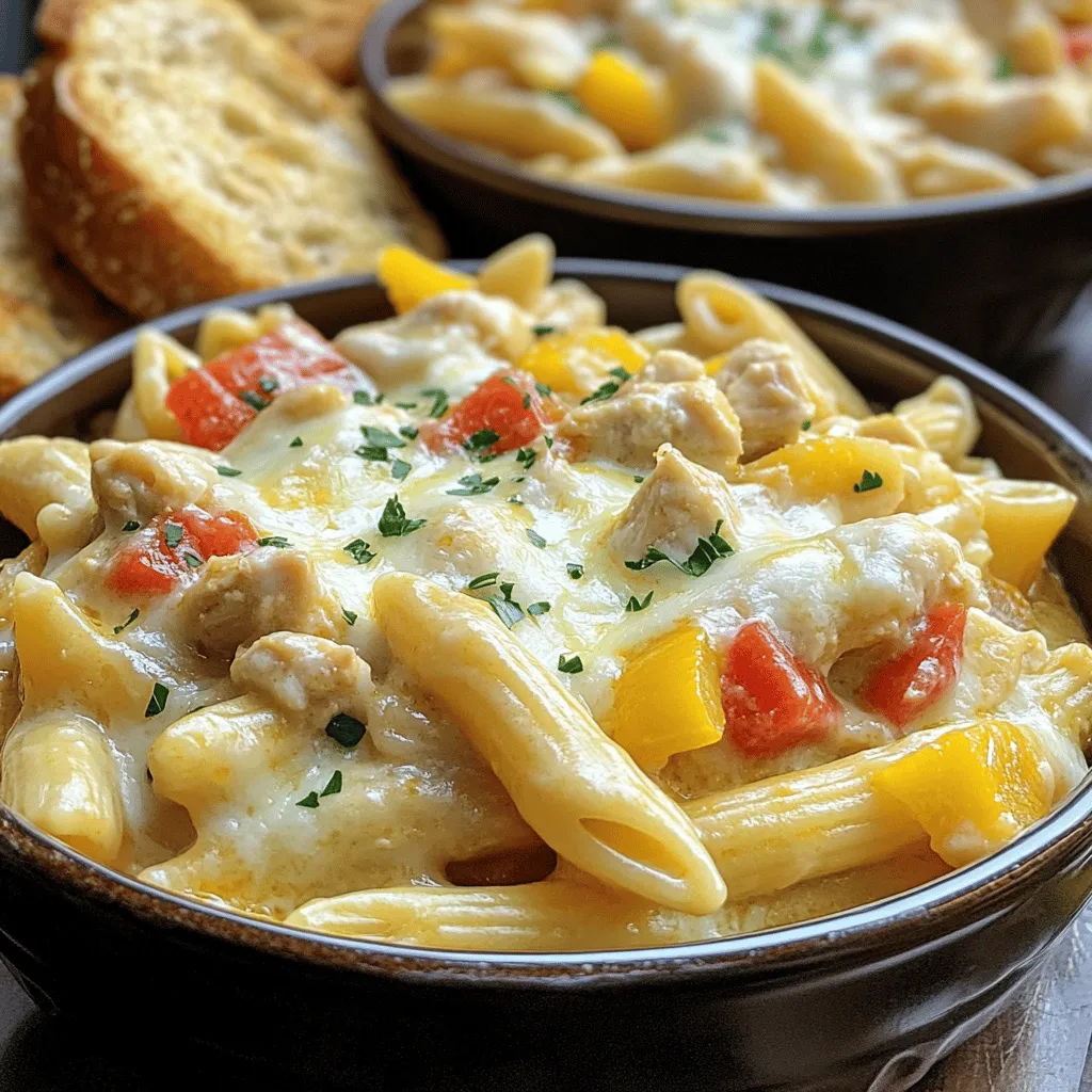Cheesy Chicken Pasta Easy and Flavorful Recipe