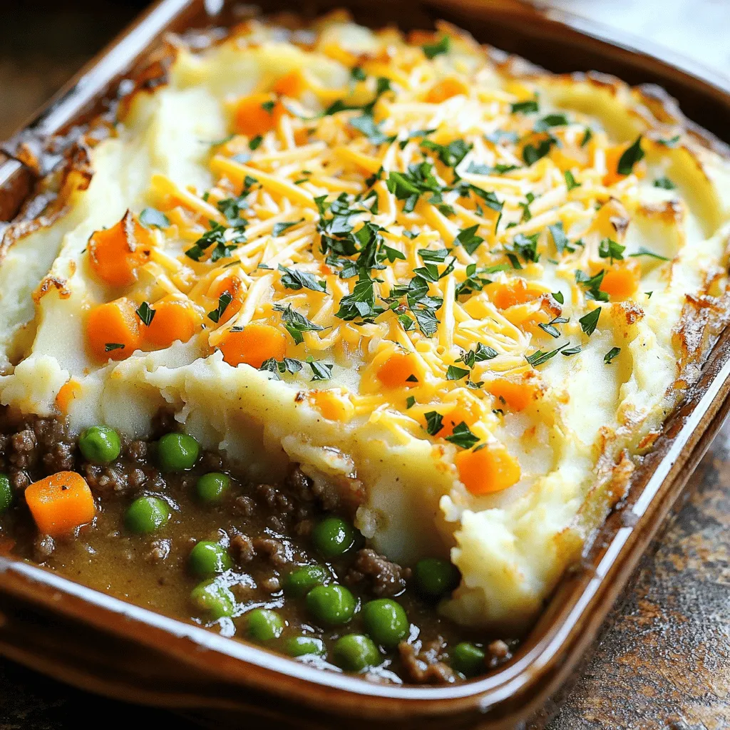 Traditional Shepherd&#8217;s Pie Flavorful and Hearty Meal