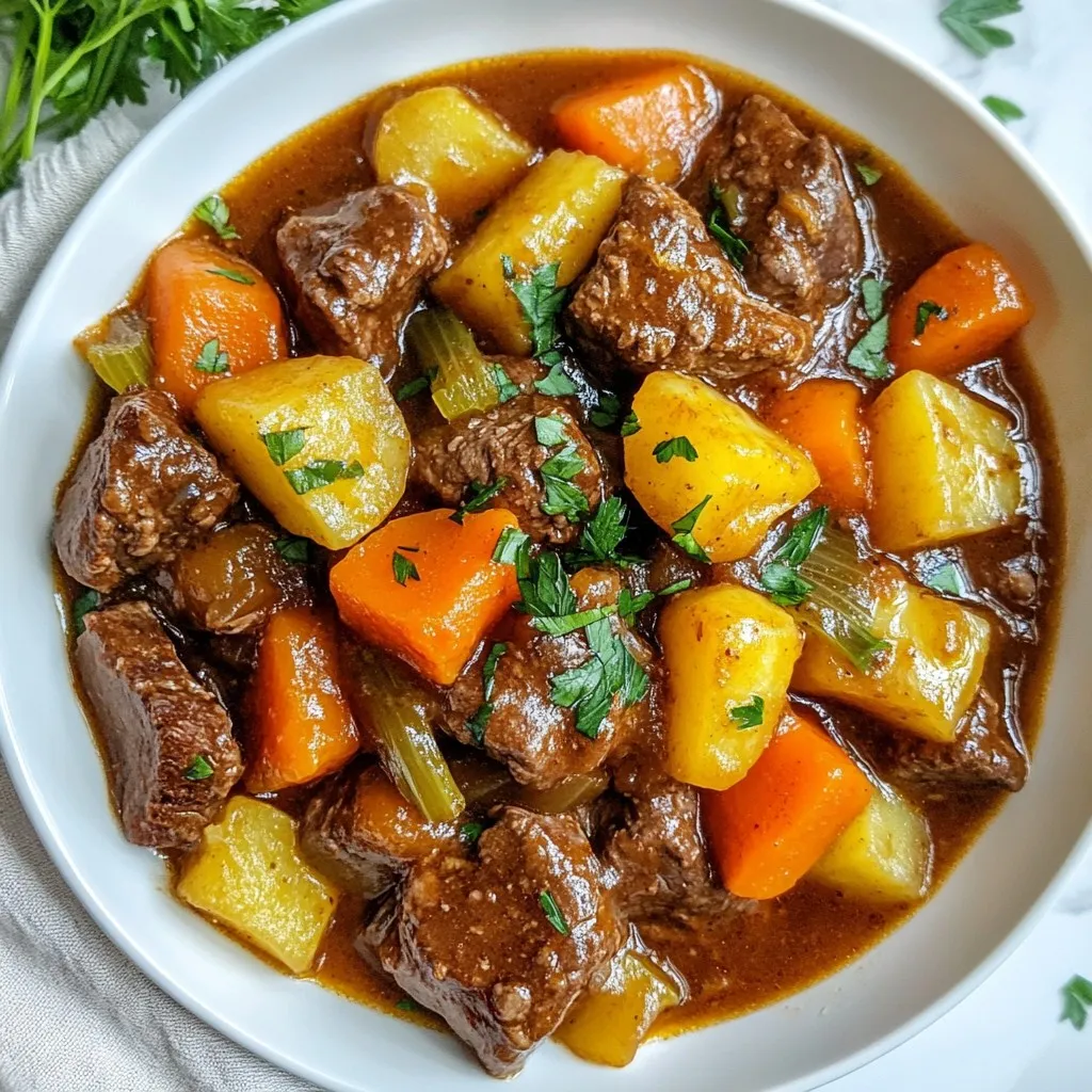 Instant Pot Beef Stew Flavorful and Hearty Recipe