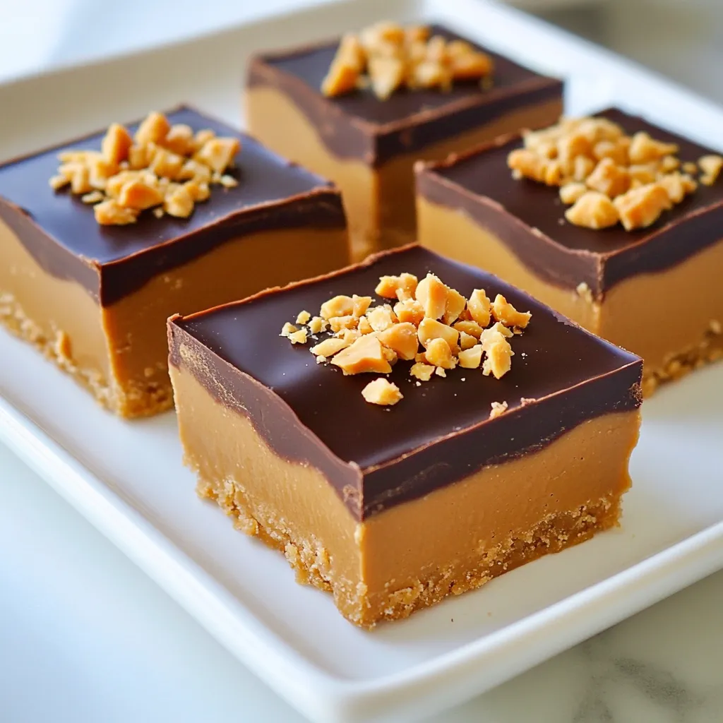 No Bake Peanut Butter Bars Delightful Sweet Treat