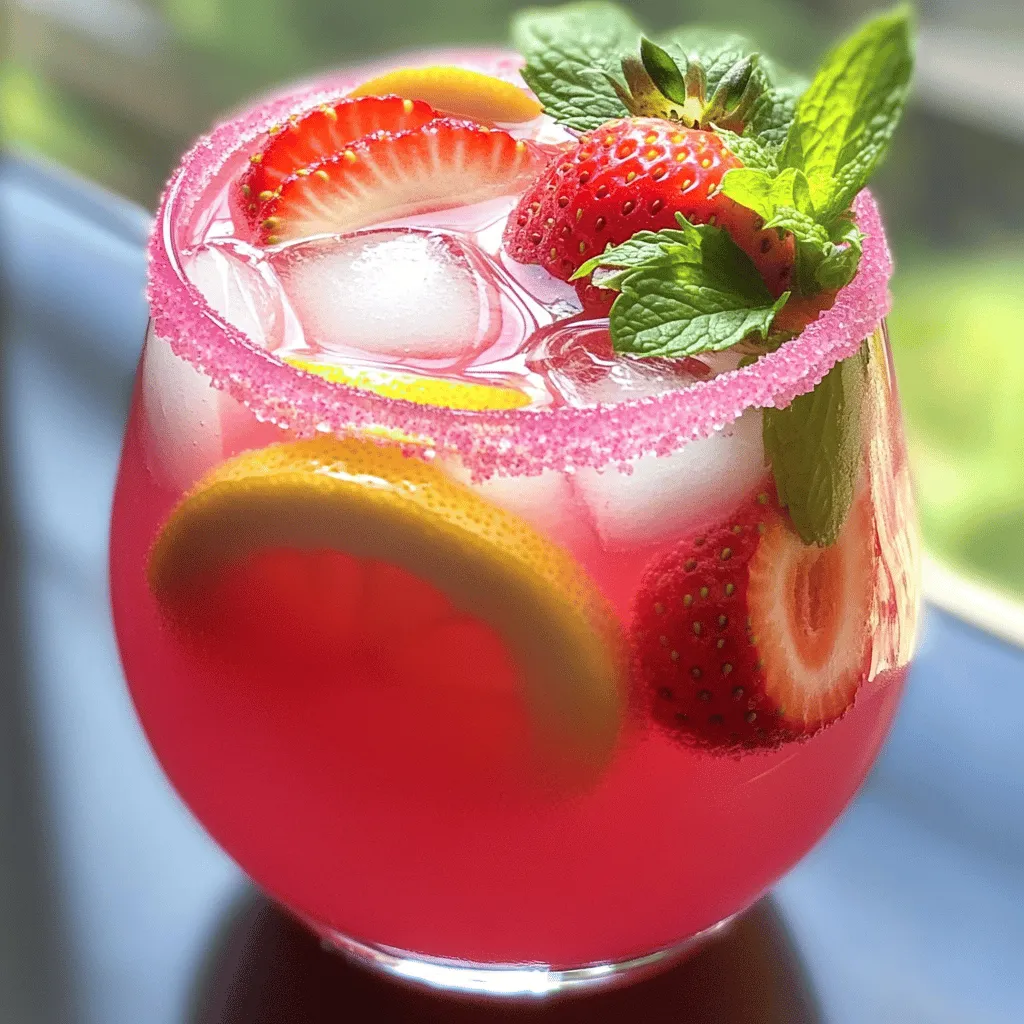 Barbie Pink Lemonade Refreshing Summer Drink Recipe
