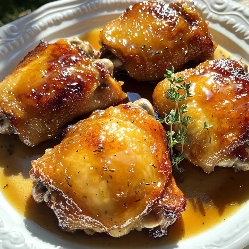 Slow Cooker Maple Dijon Chicken Thighs Flavor Boost