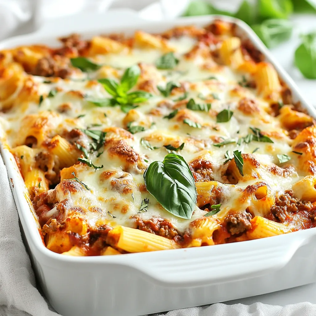 Million Dollar Baked Ziti Comforting Family Meal