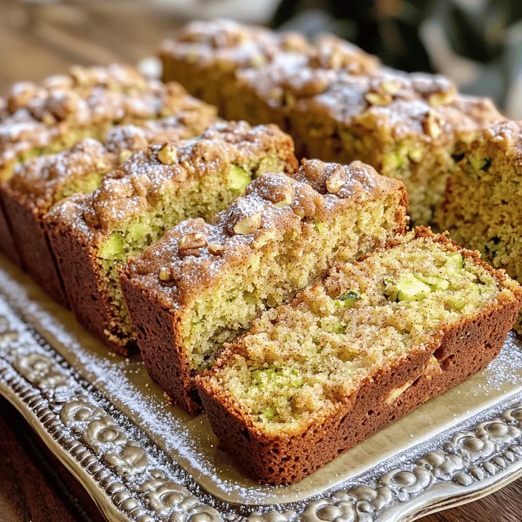Snickerdoodle Zucchini Bread Tasty and Simple Recipe