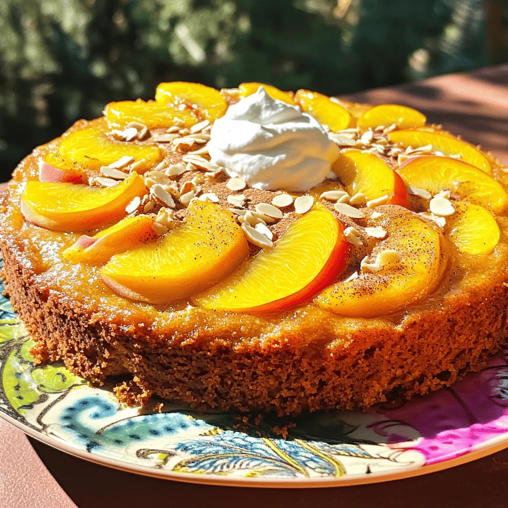 Savory Summer Peach Cake Easy and Tasty Recipe