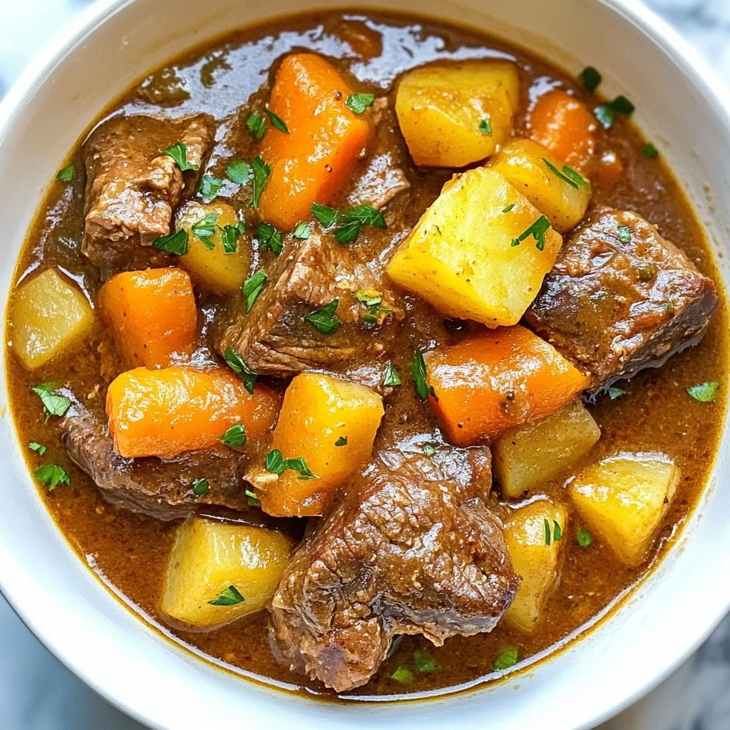 Instant Pot Beef Stew Rich and Hearty Comfort Dish