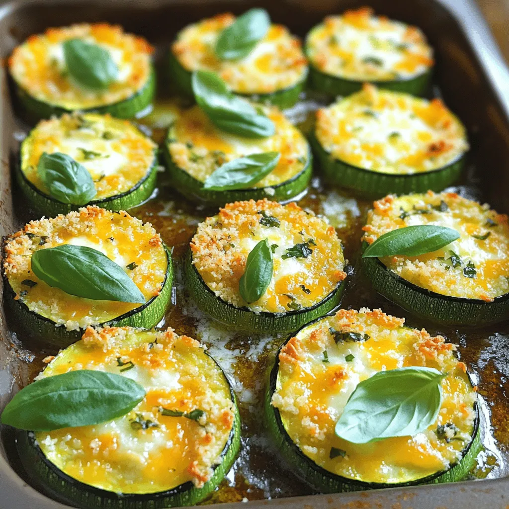 Baked Zucchini Parmesan Crispy and Flavorful Delight