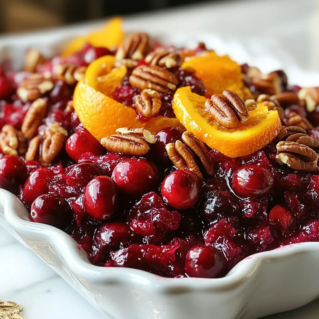Cranberry Orange Relish Tasty and Refreshing Recipe