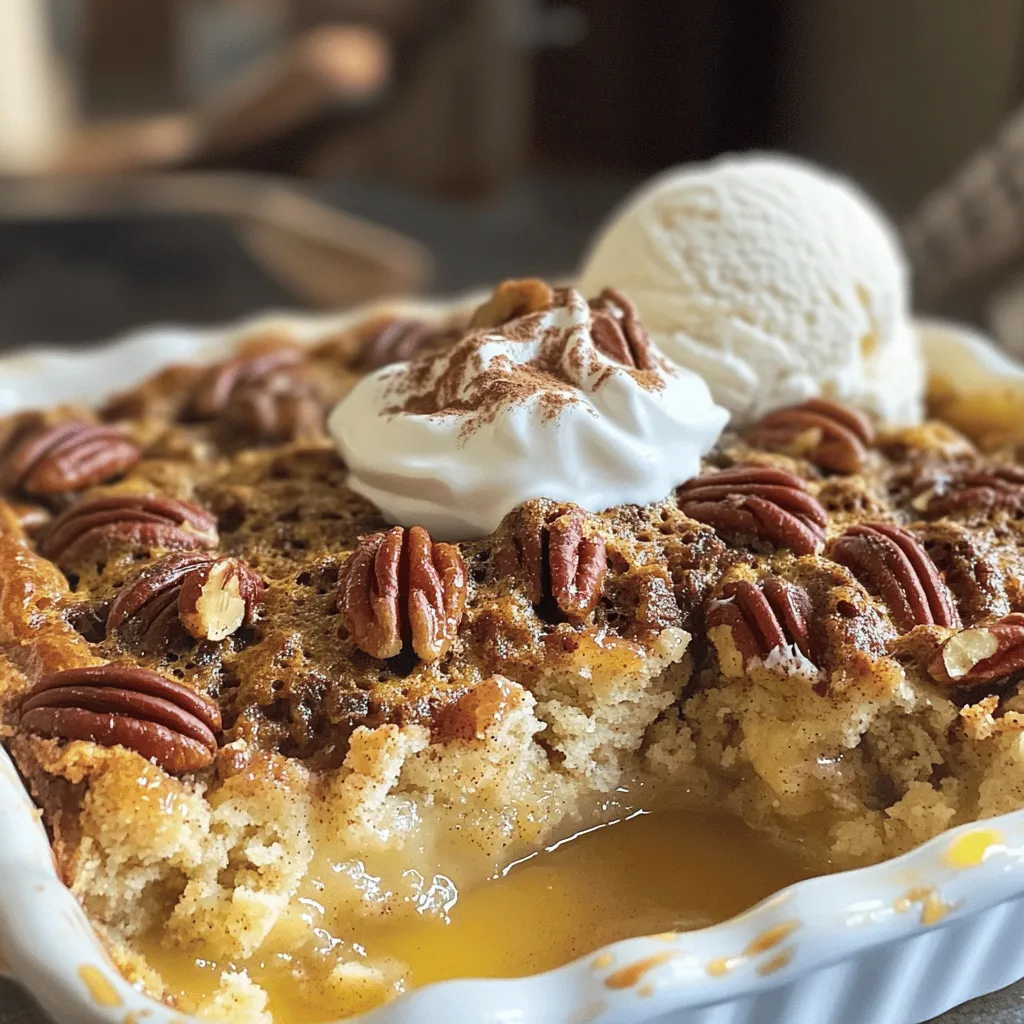 Pecan Pie Dump Cake Irresistible Dessert Delight