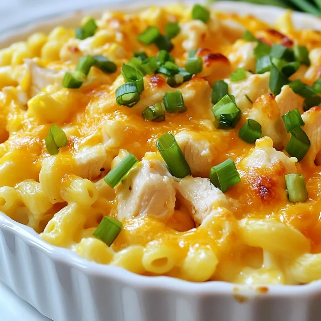 High-Protein Honey Garlic Butter Chicken Mac &#038; Cheese Delight