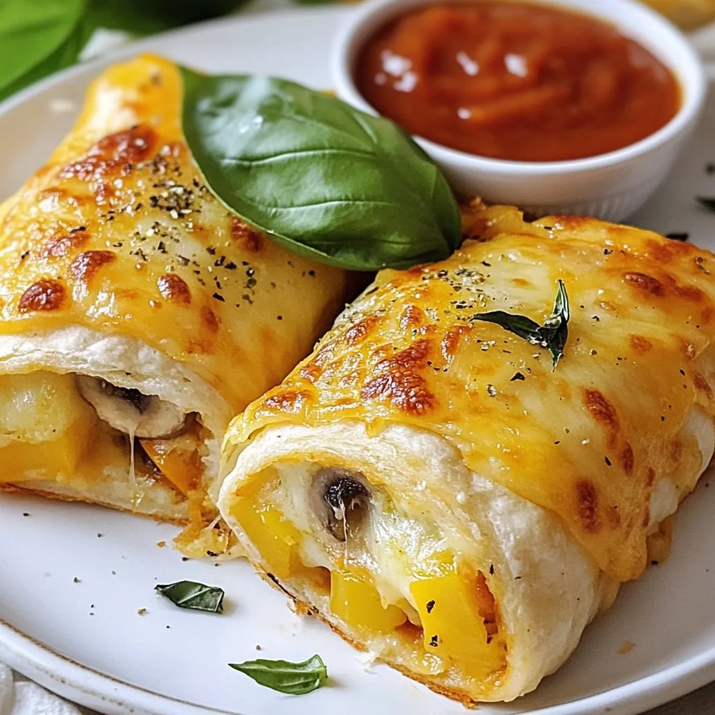 Cheesy Tortilla Pizza Rolls Easy and Tasty Snack