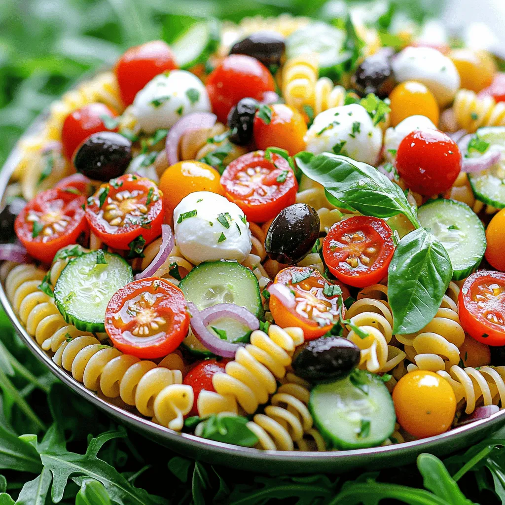 Italian Pasta Salad Flavorful and Easy Recipe