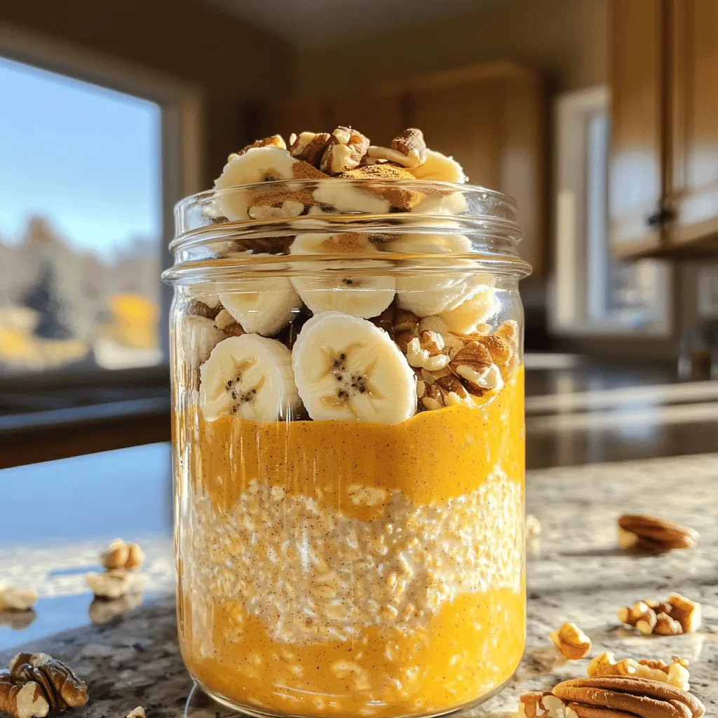 Pumpkin Spice Overnight Oats with Chia Power Boost