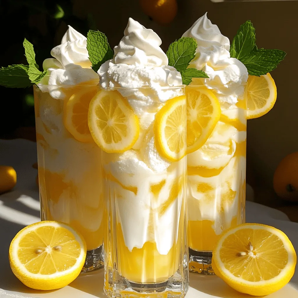 Chick-Fil-A Copycat Frosted Lemonade Refreshing Treat