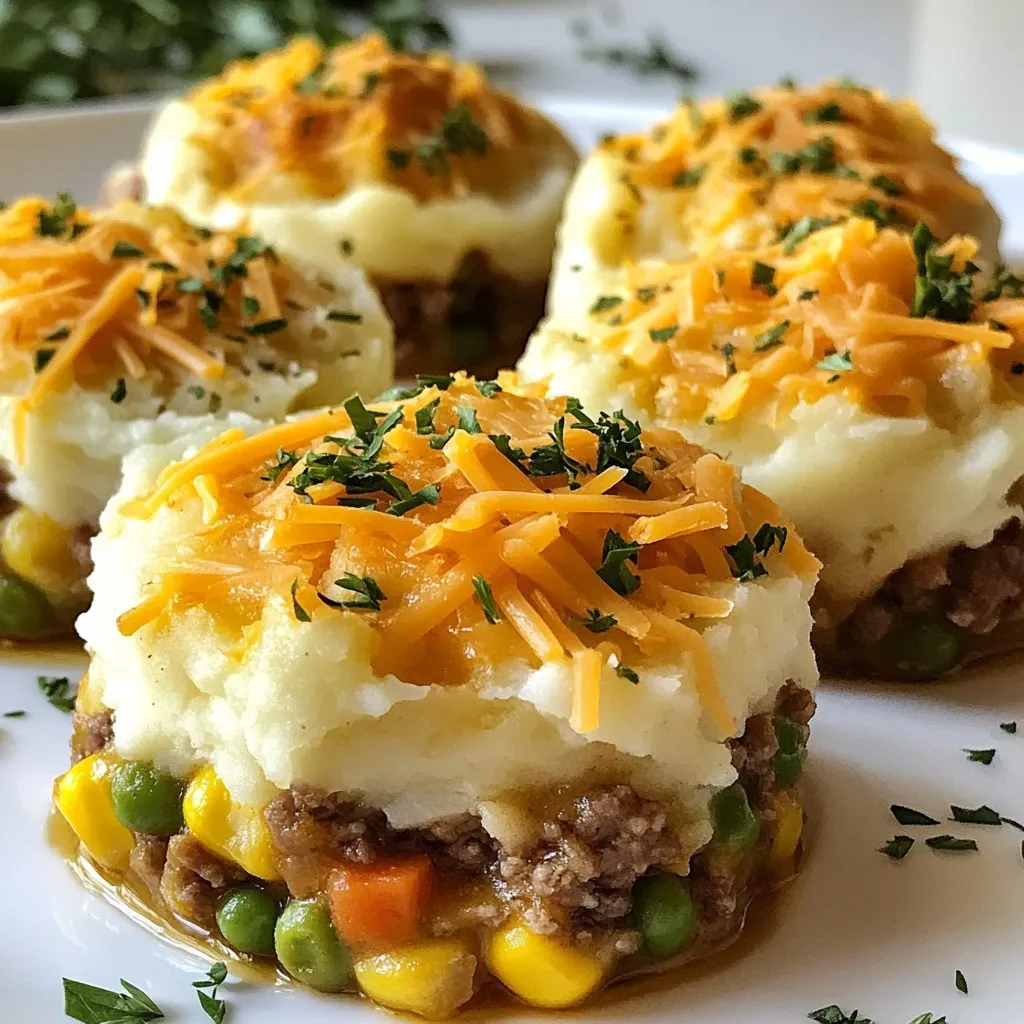 Easy Mini Shepherds Pies Simple Comfort Food Recipe