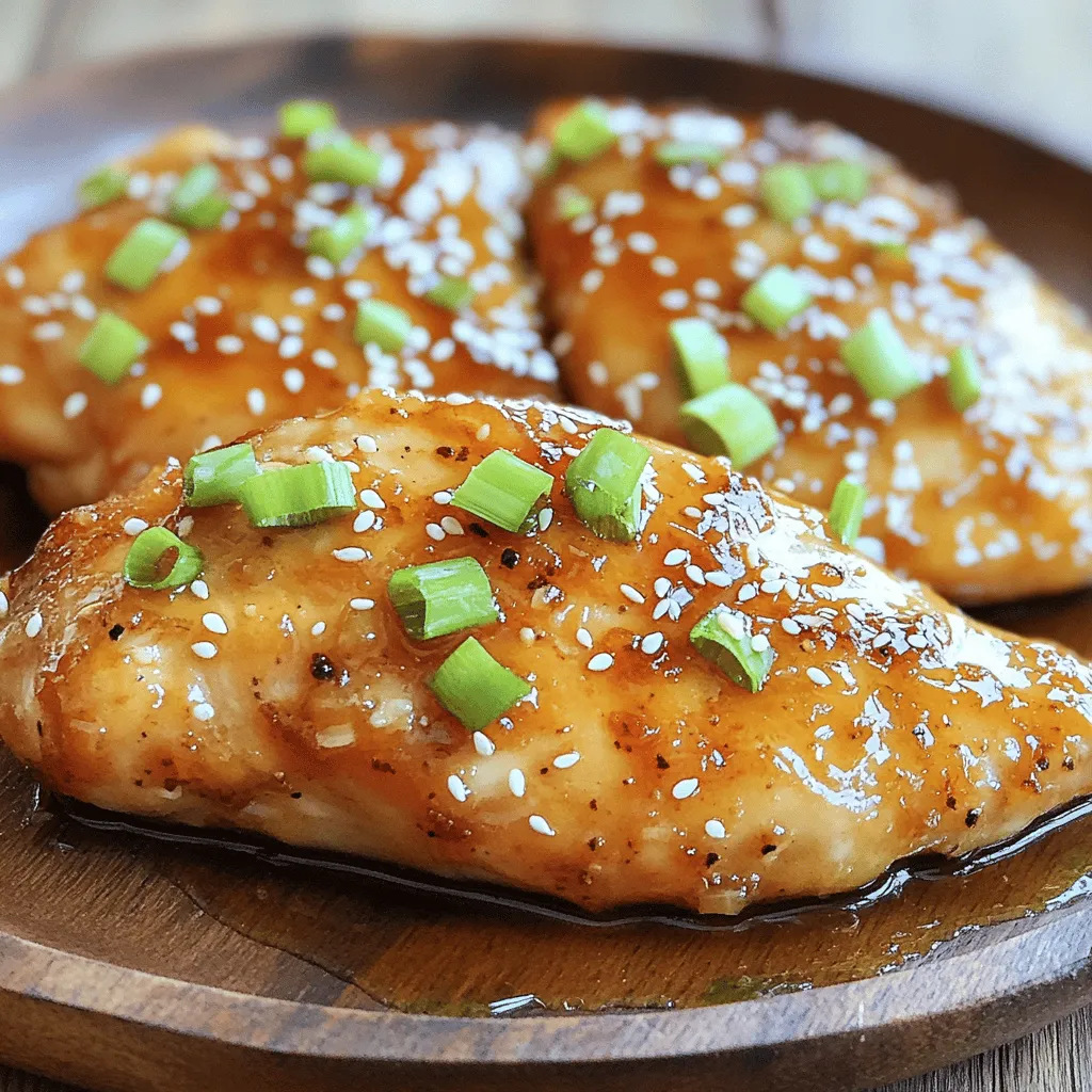 Honey Garlic Chicken Breasts Flavorful Dinner Delight