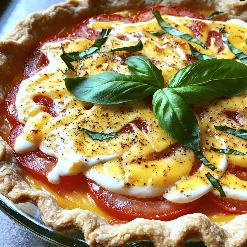 Savory Southern Tomato Pie Flavorful and Easy Recipe