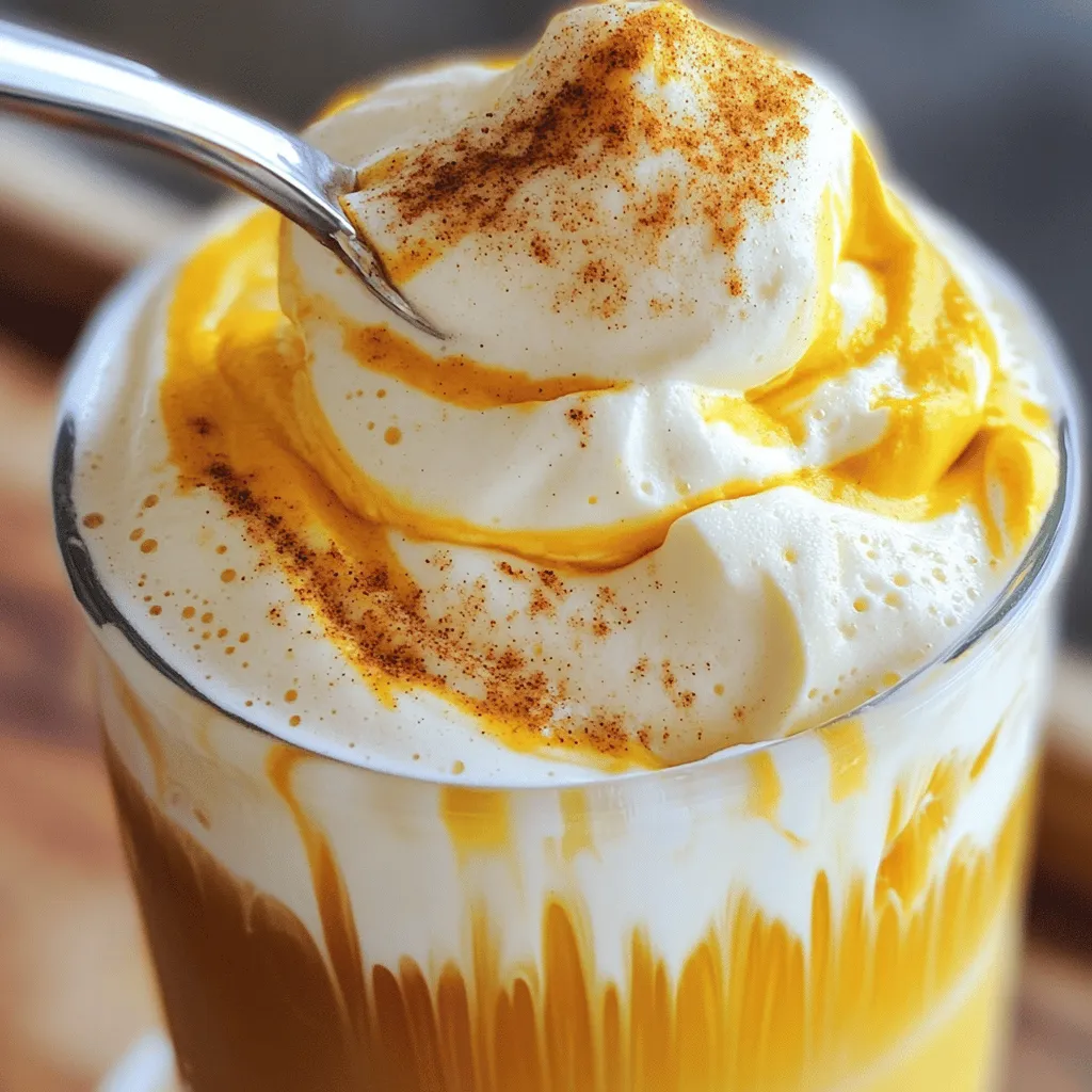 Whipped Pumpkin Cold Foam Rich and Creamy Delight