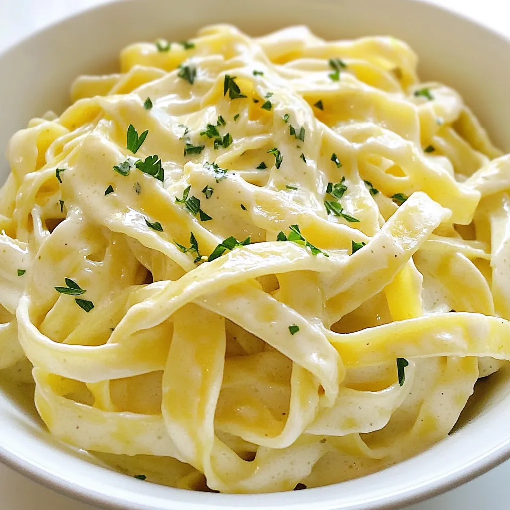 Creamy Fettuccine Alfredo Rich and Simple Recipe