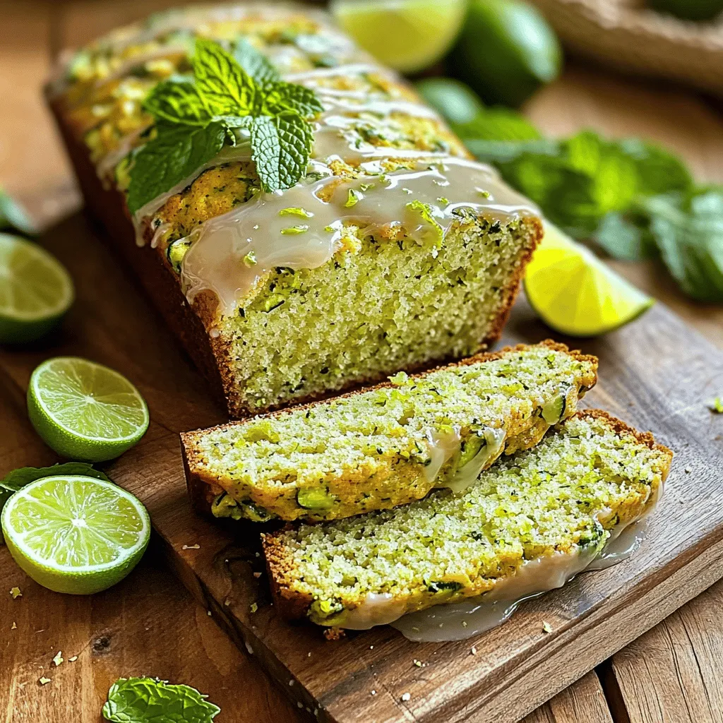 Zucchini Lime Bread Fresh and Flavorful Delight