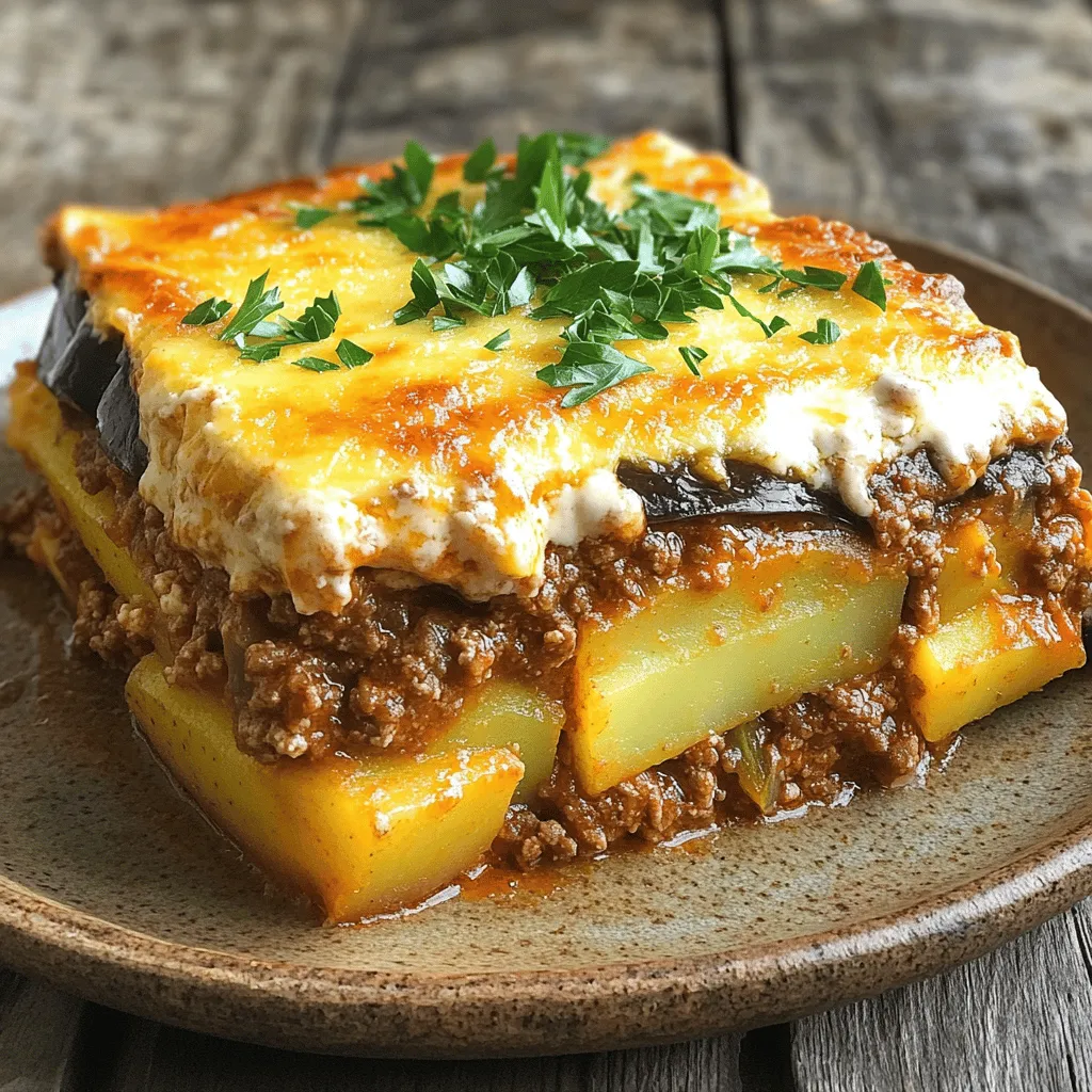 Ultimate Greek Moussaka Flavorful Comfort Food Dish