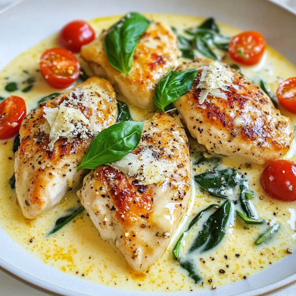 Creamy Garlic Tuscan Chicken Irresistible Flavor Dish